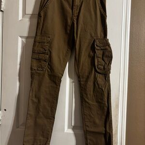 Wrangler Men's Dark Khaki Cargo Pants
